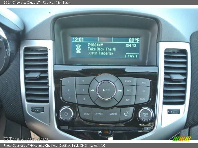 Red Hot / Jet Black 2014 Chevrolet Cruze LT