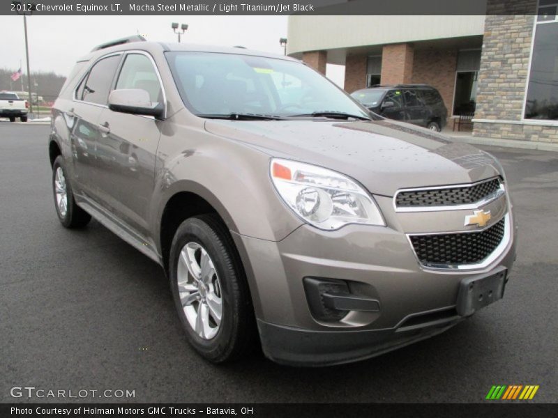 Mocha Steel Metallic / Light Titanium/Jet Black 2012 Chevrolet Equinox LT