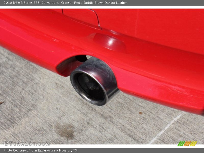 Exhaust of 2010 3 Series 335i Convertible