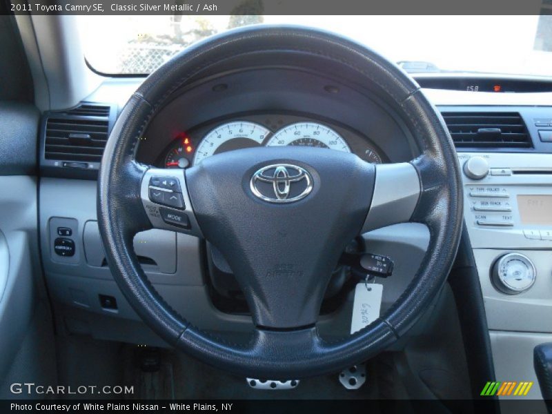 Classic Silver Metallic / Ash 2011 Toyota Camry SE
