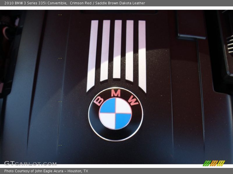 Crimson Red / Saddle Brown Dakota Leather 2010 BMW 3 Series 335i Convertible