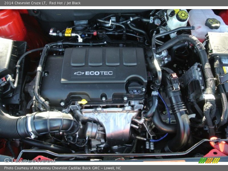 Red Hot / Jet Black 2014 Chevrolet Cruze LT