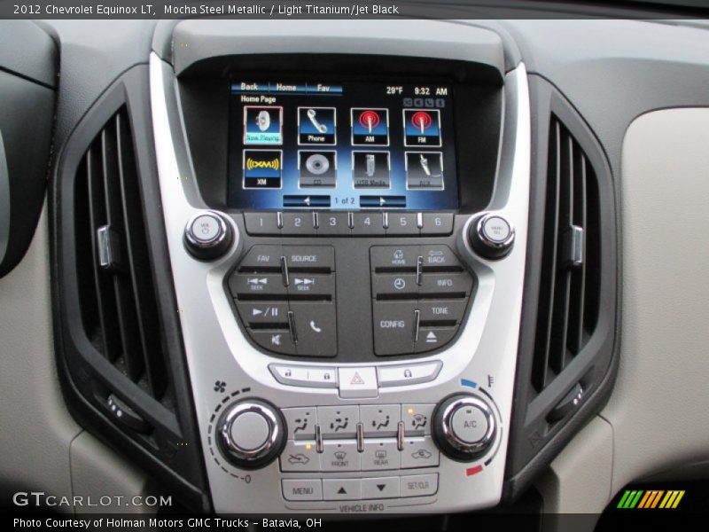 Mocha Steel Metallic / Light Titanium/Jet Black 2012 Chevrolet Equinox LT