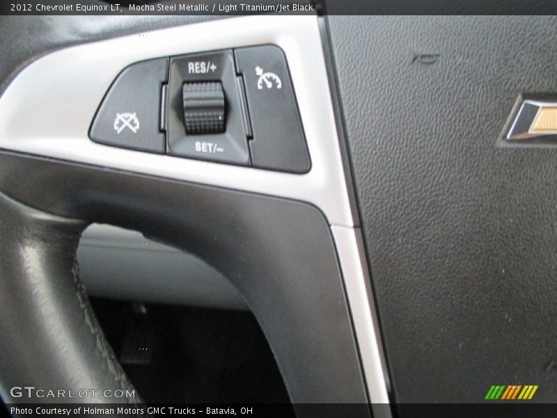 Mocha Steel Metallic / Light Titanium/Jet Black 2012 Chevrolet Equinox LT