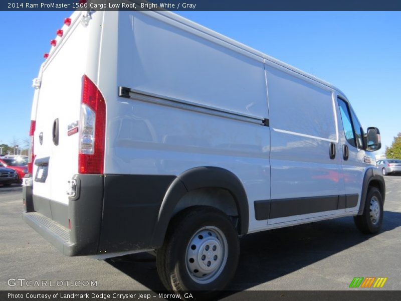 Bright White / Gray 2014 Ram ProMaster 1500 Cargo Low Roof
