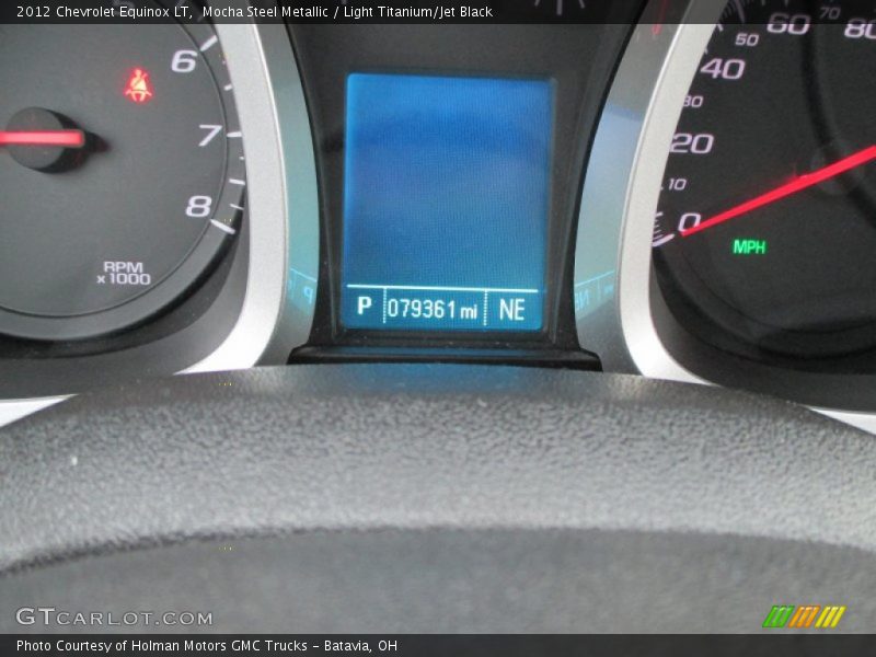 Mocha Steel Metallic / Light Titanium/Jet Black 2012 Chevrolet Equinox LT
