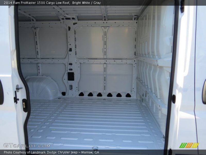 Bright White / Gray 2014 Ram ProMaster 1500 Cargo Low Roof