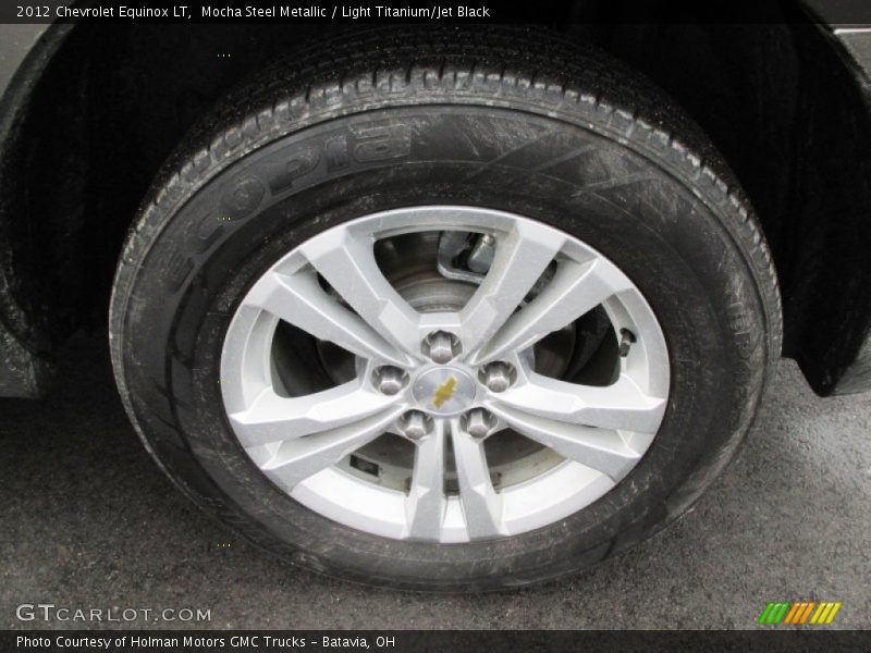 Mocha Steel Metallic / Light Titanium/Jet Black 2012 Chevrolet Equinox LT