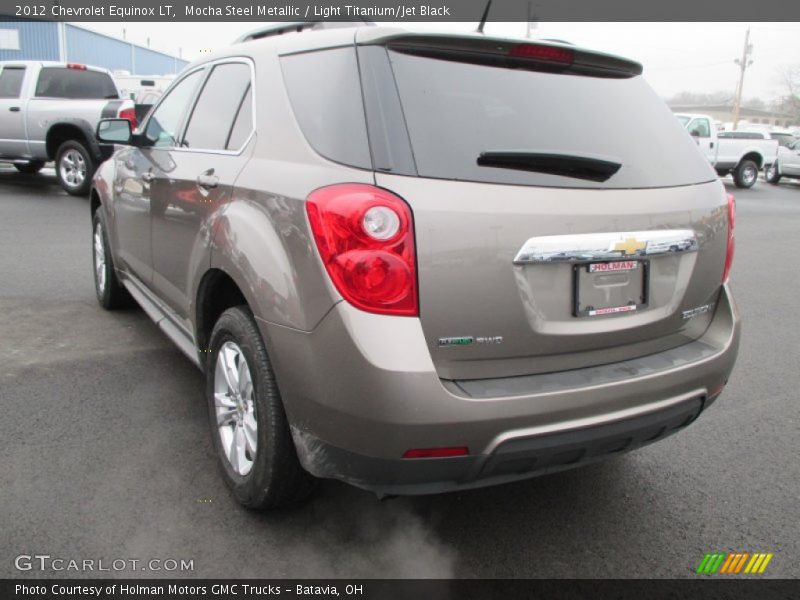 Mocha Steel Metallic / Light Titanium/Jet Black 2012 Chevrolet Equinox LT