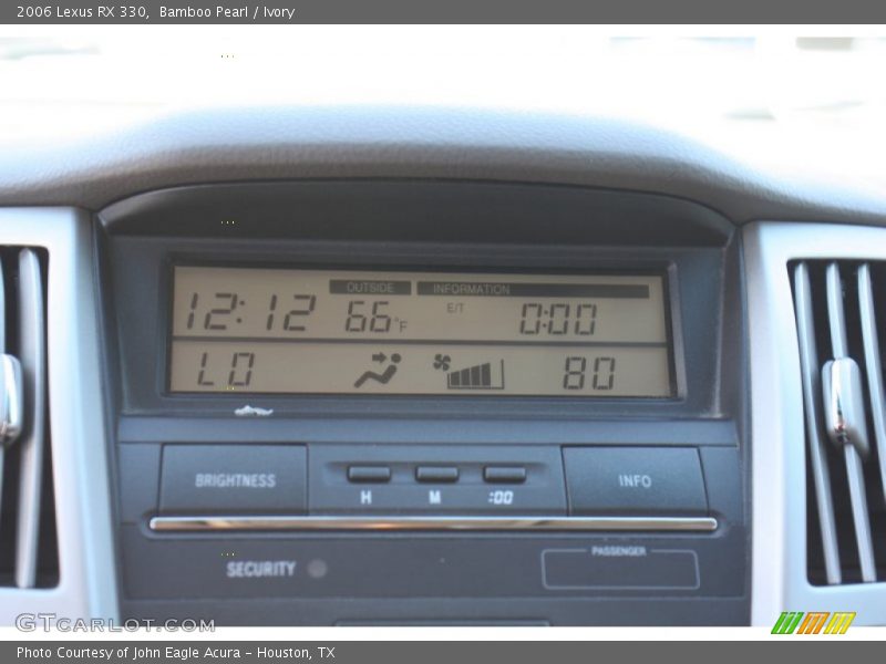 Bamboo Pearl / Ivory 2006 Lexus RX 330