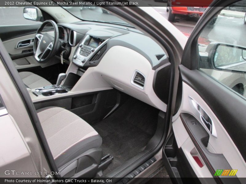 Mocha Steel Metallic / Light Titanium/Jet Black 2012 Chevrolet Equinox LT