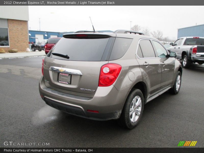 Mocha Steel Metallic / Light Titanium/Jet Black 2012 Chevrolet Equinox LT