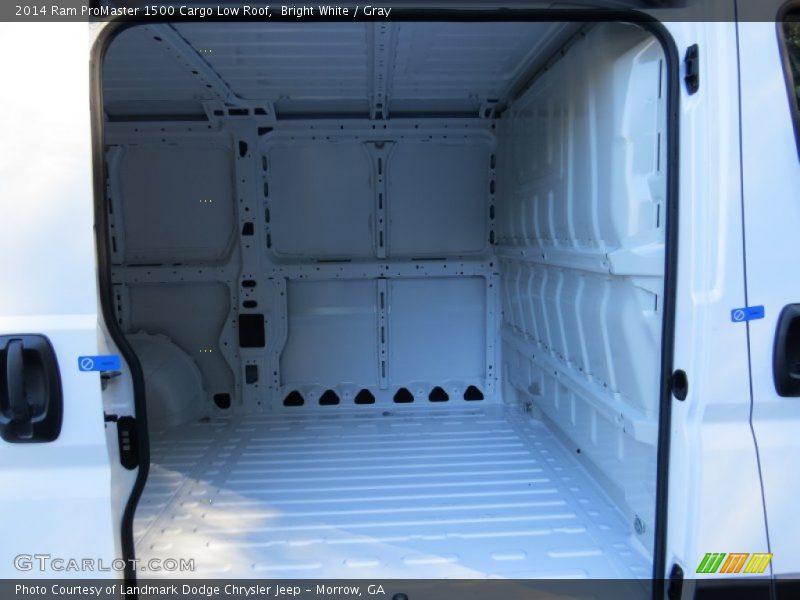 Bright White / Gray 2014 Ram ProMaster 1500 Cargo Low Roof