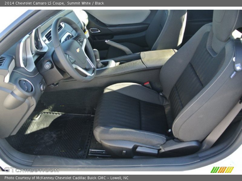 Summit White / Black 2014 Chevrolet Camaro LS Coupe