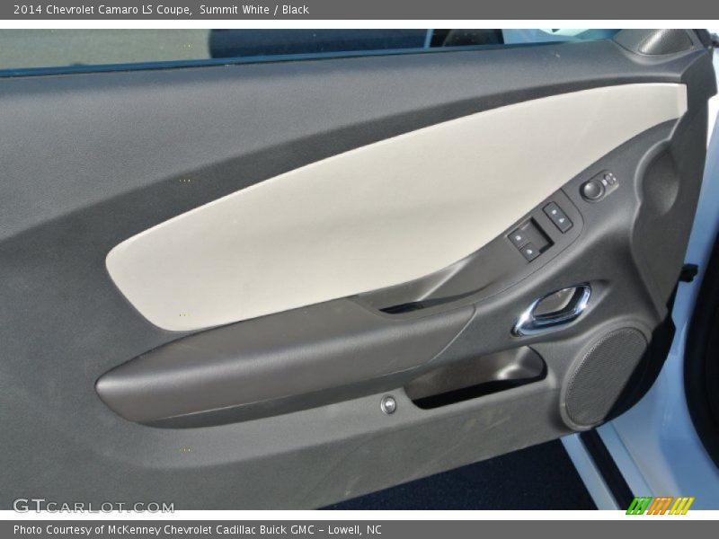 Summit White / Black 2014 Chevrolet Camaro LS Coupe