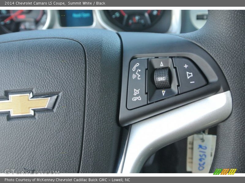 Summit White / Black 2014 Chevrolet Camaro LS Coupe