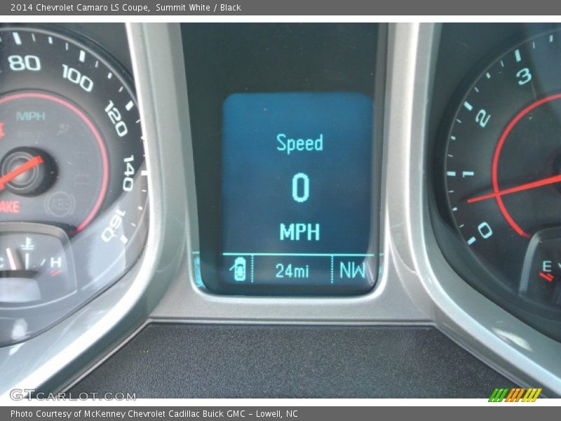 Summit White / Black 2014 Chevrolet Camaro LS Coupe