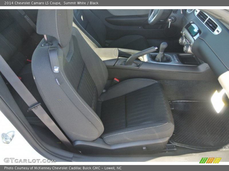 Summit White / Black 2014 Chevrolet Camaro LS Coupe