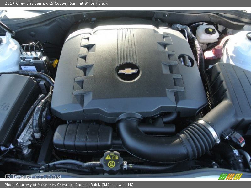 Summit White / Black 2014 Chevrolet Camaro LS Coupe