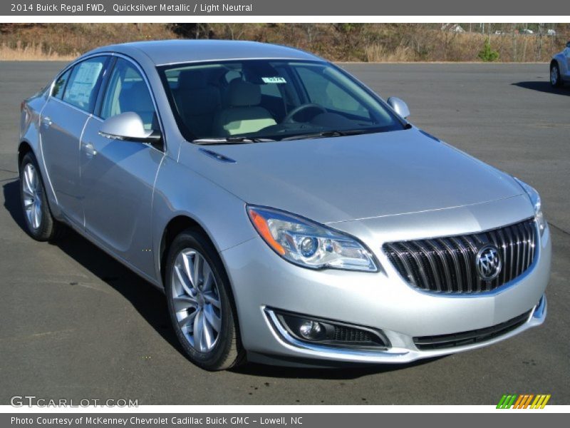 Quicksilver Metallic / Light Neutral 2014 Buick Regal FWD