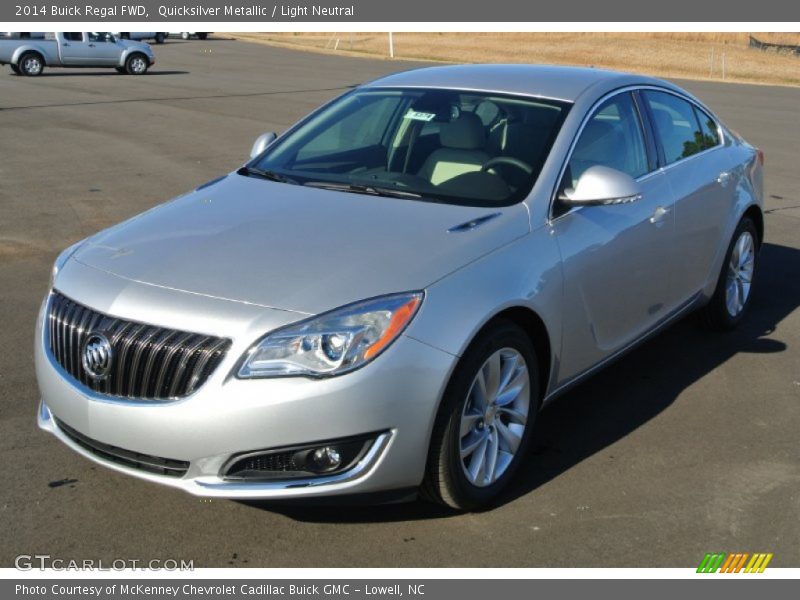 Quicksilver Metallic / Light Neutral 2014 Buick Regal FWD