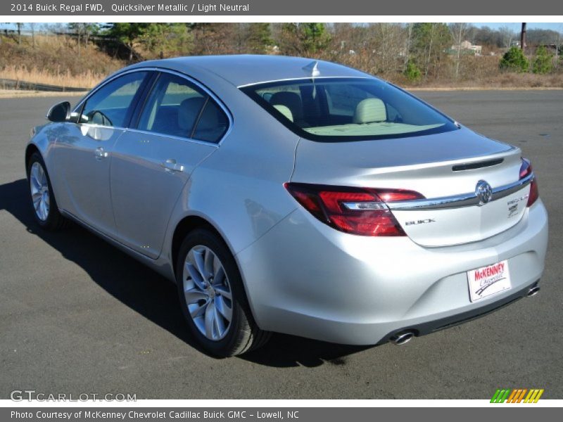 Quicksilver Metallic / Light Neutral 2014 Buick Regal FWD