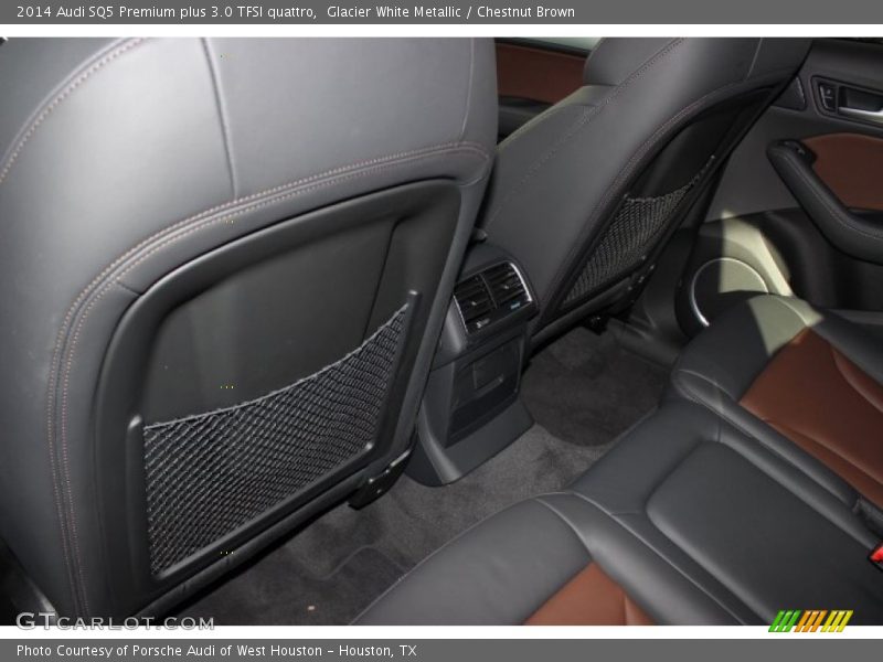Glacier White Metallic / Chestnut Brown 2014 Audi SQ5 Premium plus 3.0 TFSI quattro