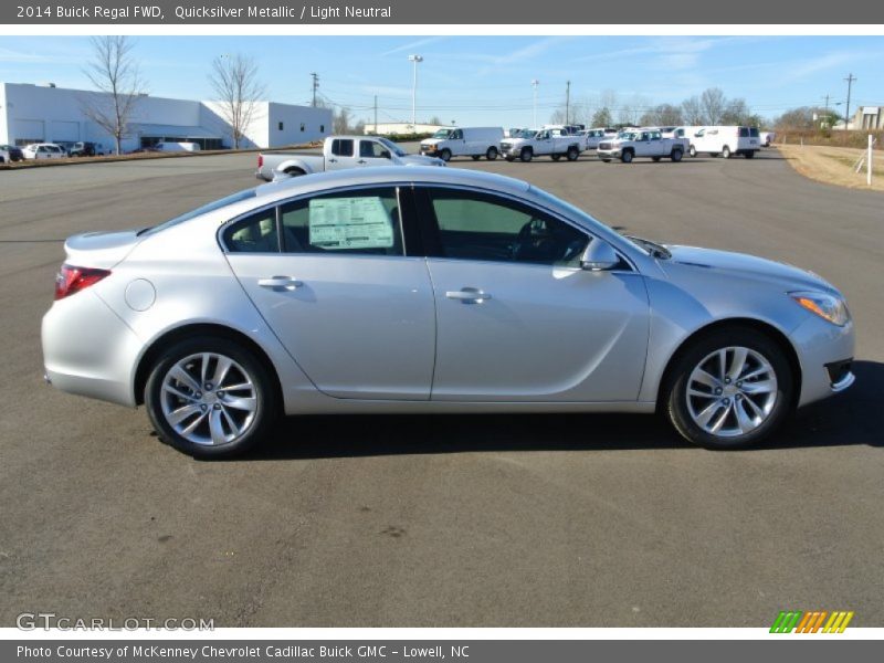 Quicksilver Metallic / Light Neutral 2014 Buick Regal FWD