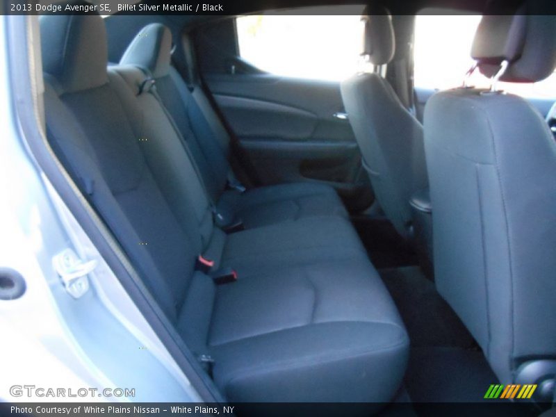Billet Silver Metallic / Black 2013 Dodge Avenger SE
