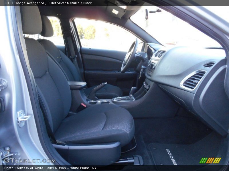 Billet Silver Metallic / Black 2013 Dodge Avenger SE
