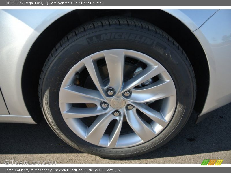 Quicksilver Metallic / Light Neutral 2014 Buick Regal FWD