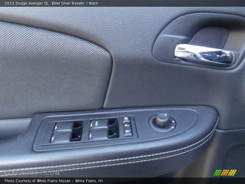 Billet Silver Metallic / Black 2013 Dodge Avenger SE