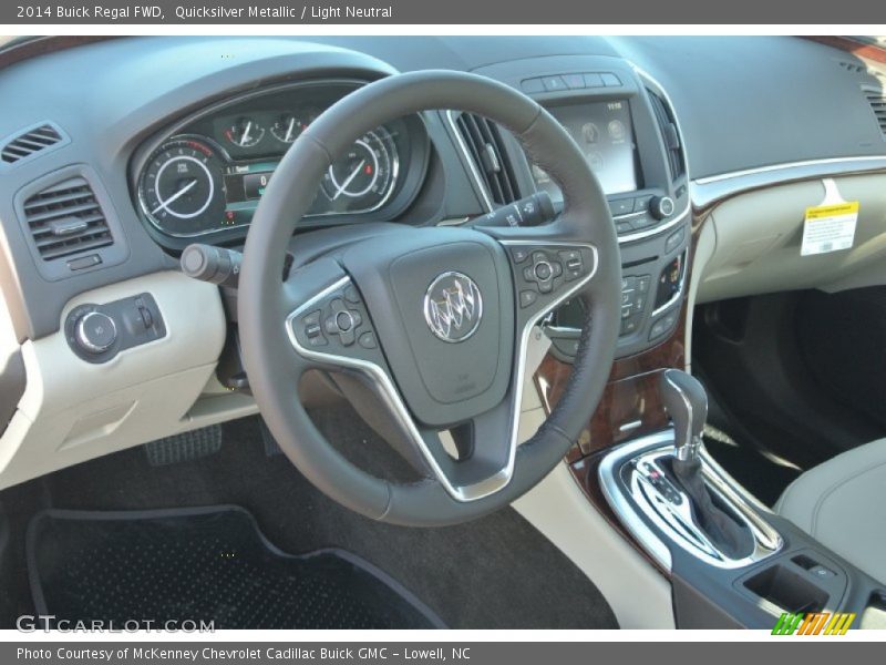 Quicksilver Metallic / Light Neutral 2014 Buick Regal FWD