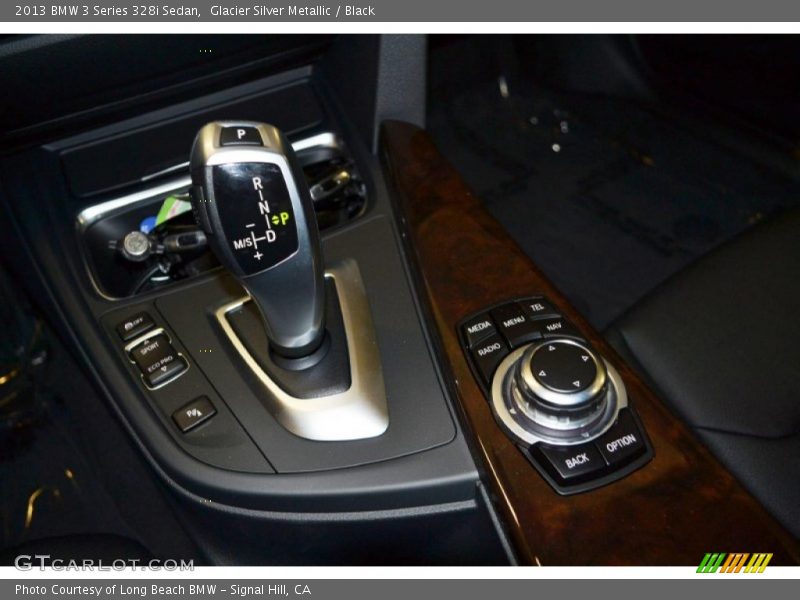 Glacier Silver Metallic / Black 2013 BMW 3 Series 328i Sedan