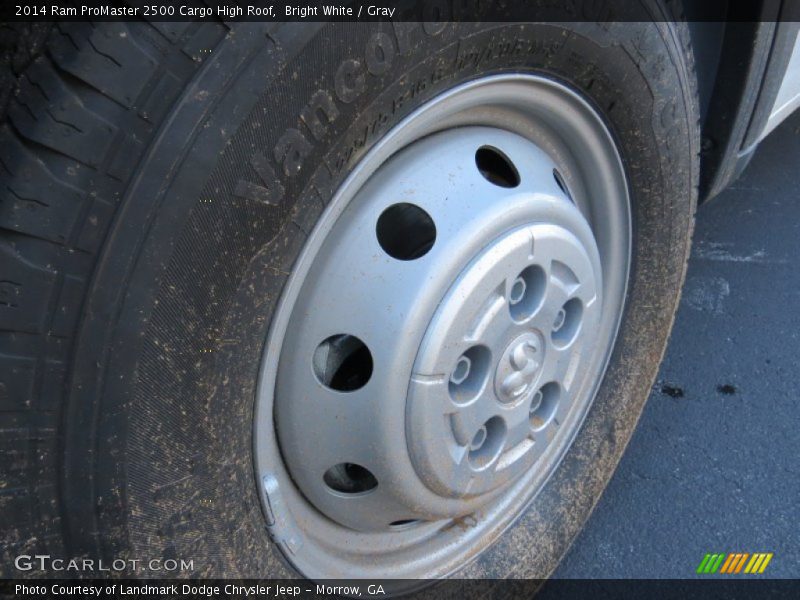  2014 ProMaster 2500 Cargo High Roof Wheel