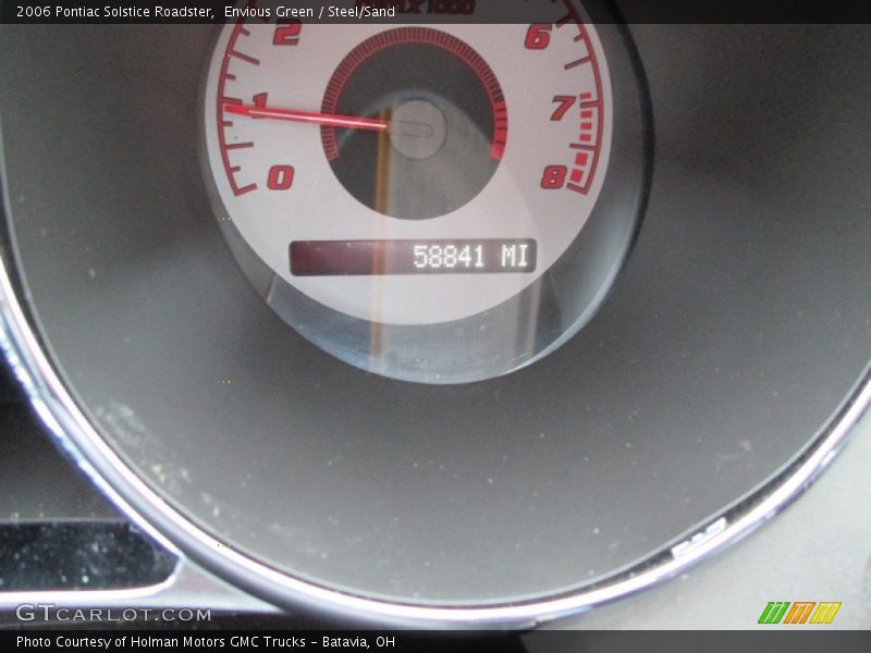 Envious Green / Steel/Sand 2006 Pontiac Solstice Roadster