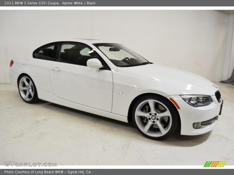 Alpine White / Black 2011 BMW 3 Series 335i Coupe