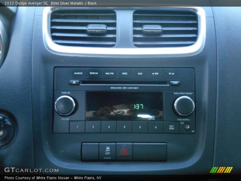 Billet Silver Metallic / Black 2013 Dodge Avenger SE