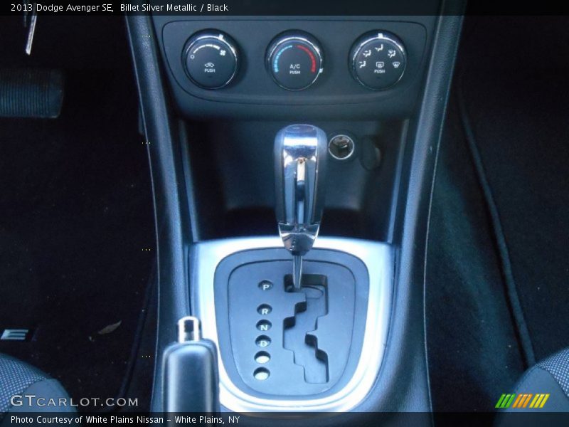 Billet Silver Metallic / Black 2013 Dodge Avenger SE
