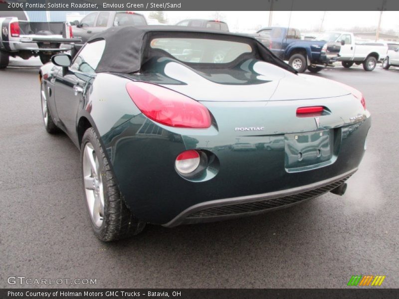 Envious Green / Steel/Sand 2006 Pontiac Solstice Roadster