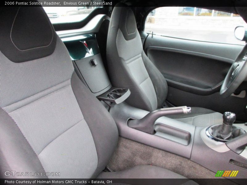 Envious Green / Steel/Sand 2006 Pontiac Solstice Roadster