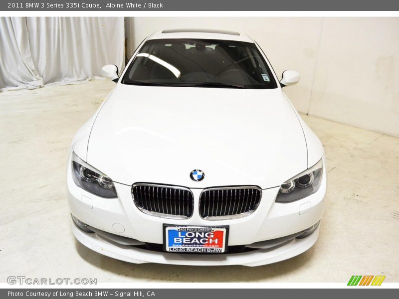 Alpine White / Black 2011 BMW 3 Series 335i Coupe