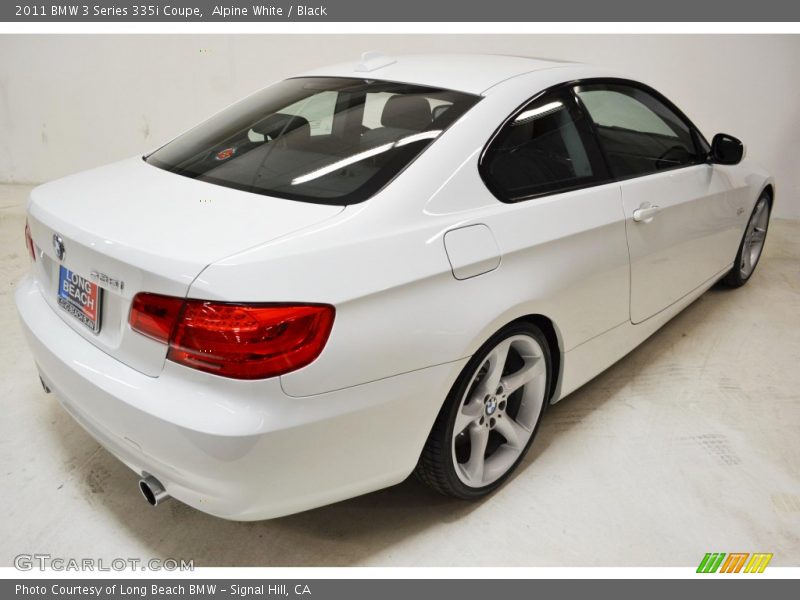 Alpine White / Black 2011 BMW 3 Series 335i Coupe