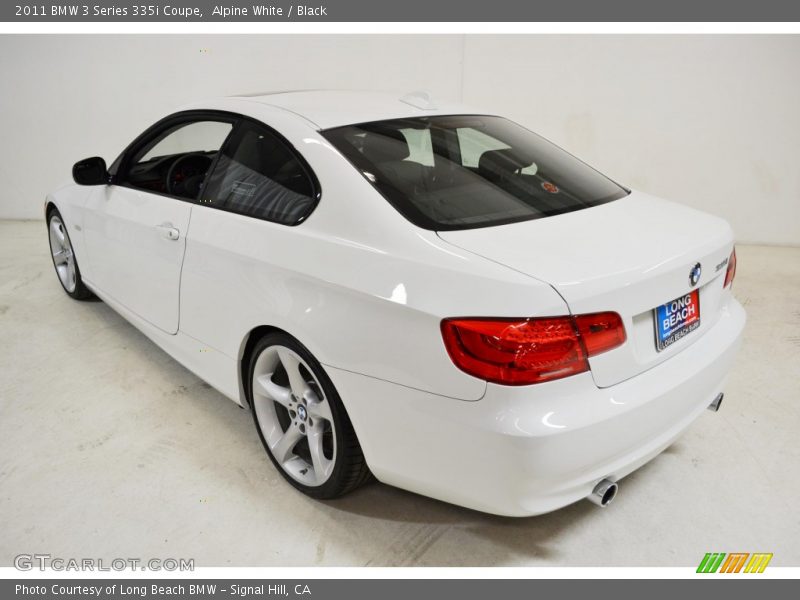 Alpine White / Black 2011 BMW 3 Series 335i Coupe