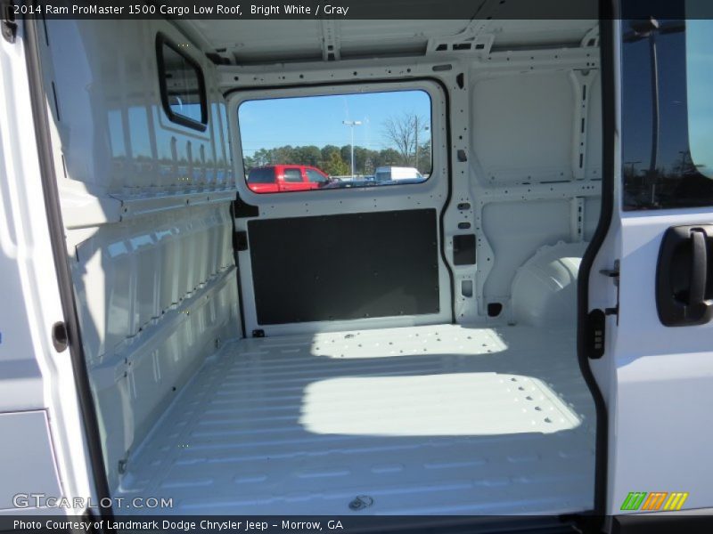 Bright White / Gray 2014 Ram ProMaster 1500 Cargo Low Roof
