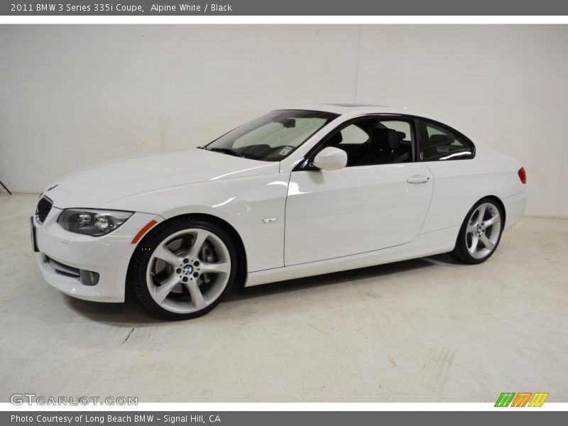 Alpine White / Black 2011 BMW 3 Series 335i Coupe