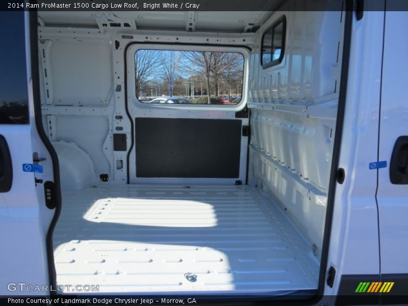 Bright White / Gray 2014 Ram ProMaster 1500 Cargo Low Roof