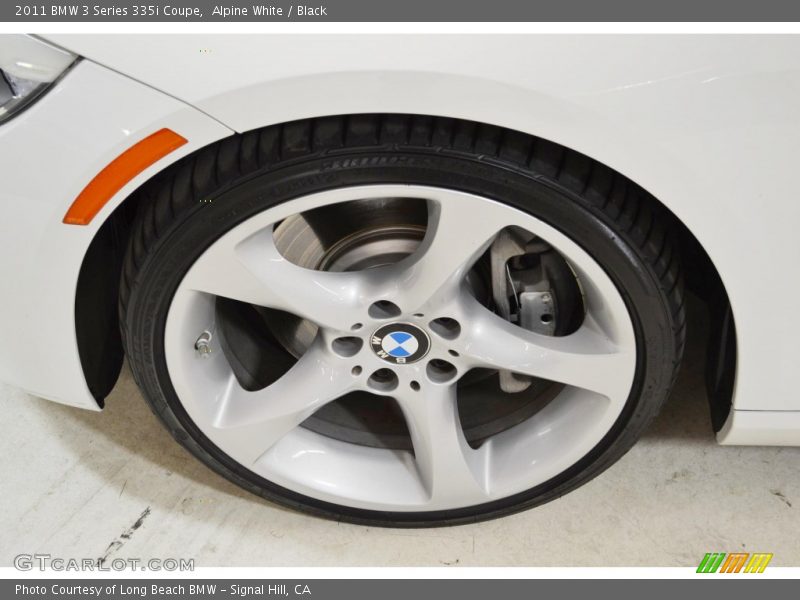 Alpine White / Black 2011 BMW 3 Series 335i Coupe