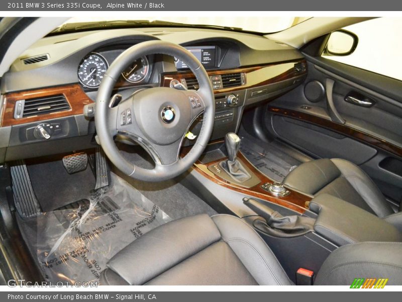 Alpine White / Black 2011 BMW 3 Series 335i Coupe