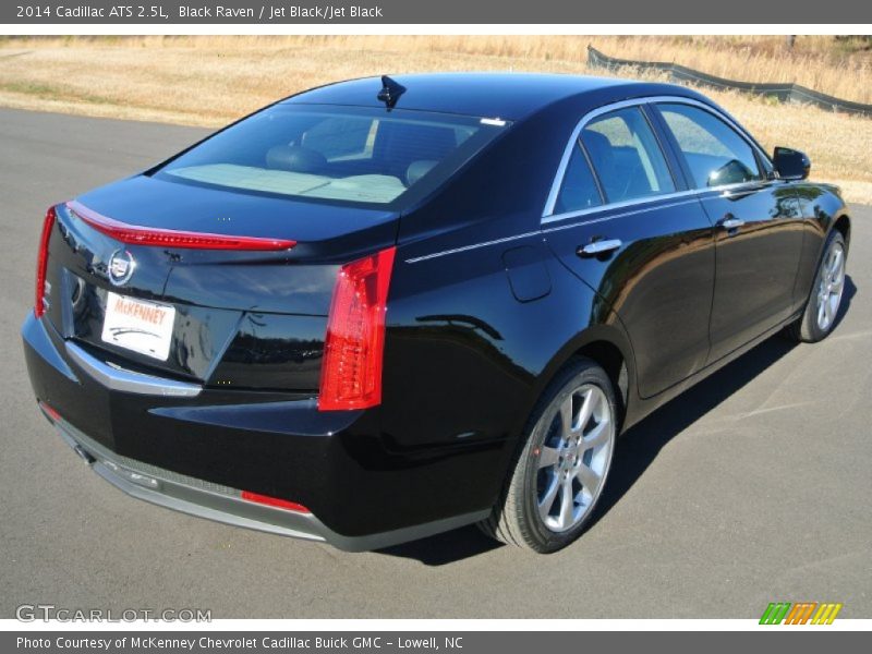 Black Raven / Jet Black/Jet Black 2014 Cadillac ATS 2.5L